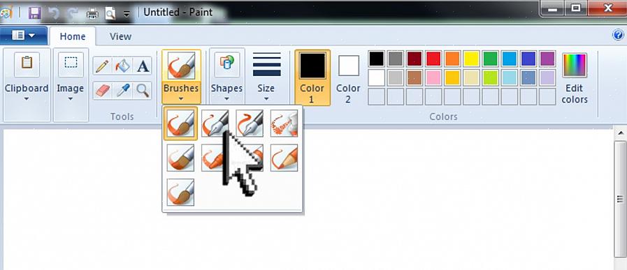 Selecionar para abrir o programa no Microsoft Paint