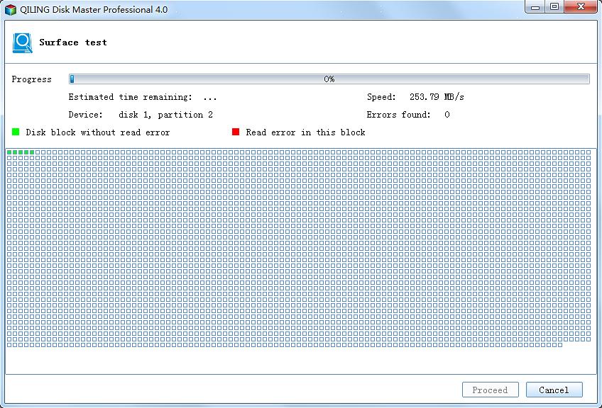 O utilitário de software checkdisk só fará a varredura de um disco rígido