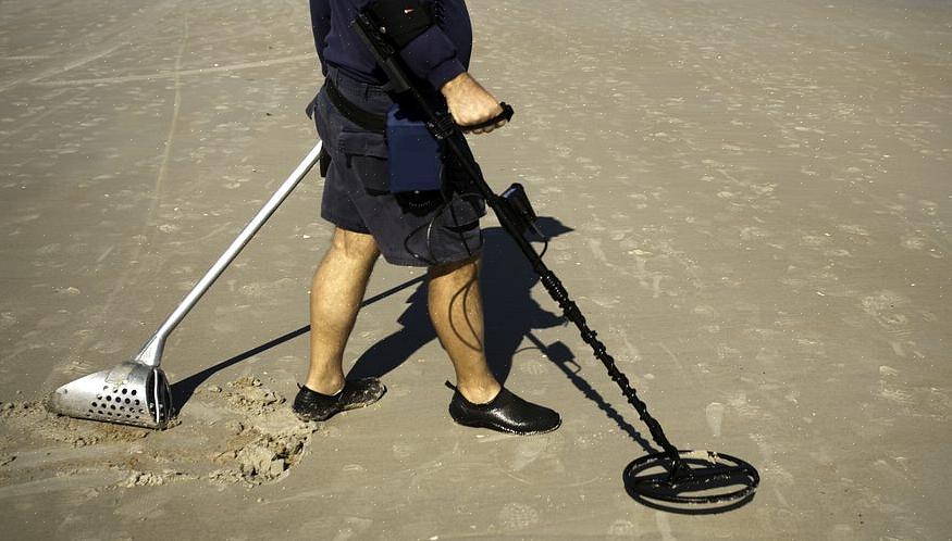 Os detectores de metal podem ser usados para caça ao tesouro