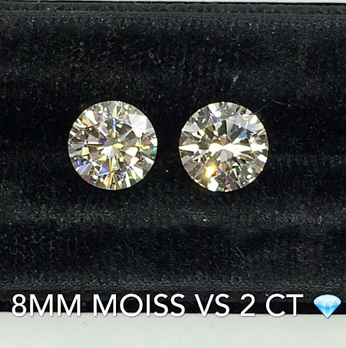 Você receberá um diamante genuíno ou uma joia de Moissanite