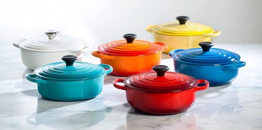 Mais dicas de limpeza sobre o Forno Holandês Le Creuset estão disponíveis aqui lecreuset.co.uk