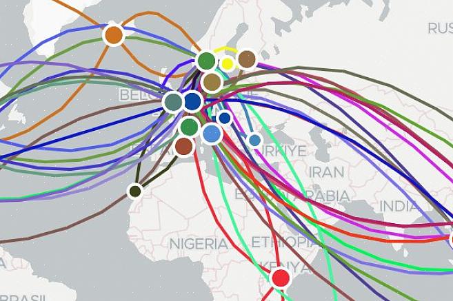 Aqui estão algumas dicas sobre como você pode criar seu próprio mapa de viagem