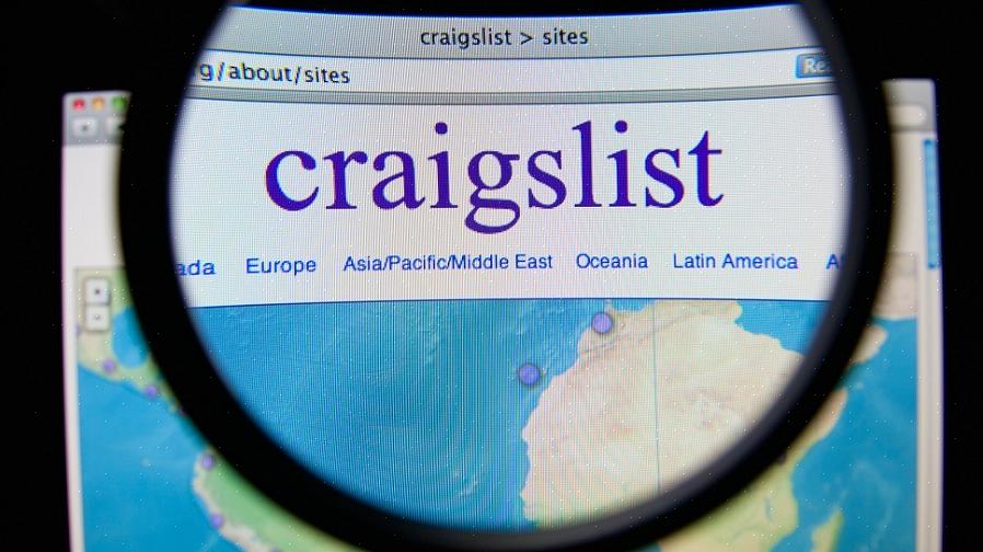 Se você é novo no Craigslist