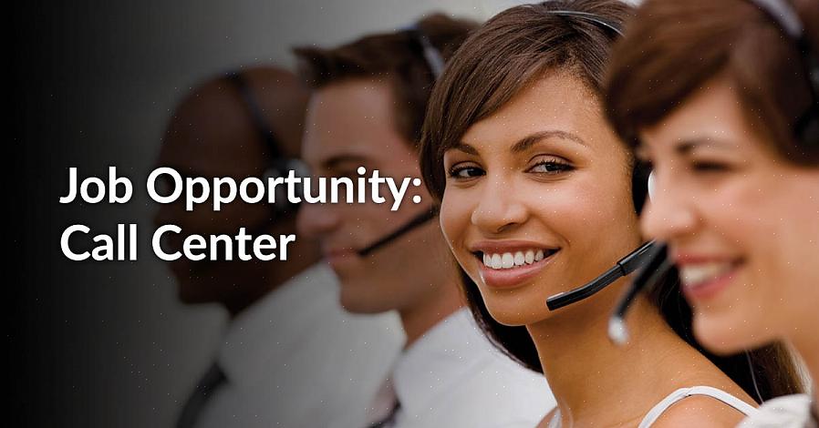 Os agentes do call center trabalham em equipe porque trabalhar em equipe será o seu sucesso