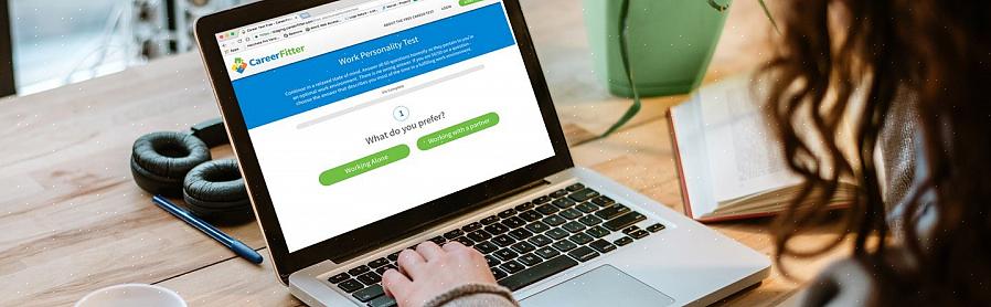 Os testes de carreira ajudam a fazer uma avaliação abrangente da personalidade