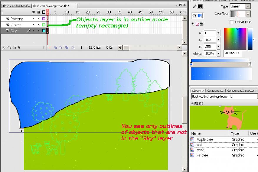 Você pode criar um filme inteiro com o software Flash CS3